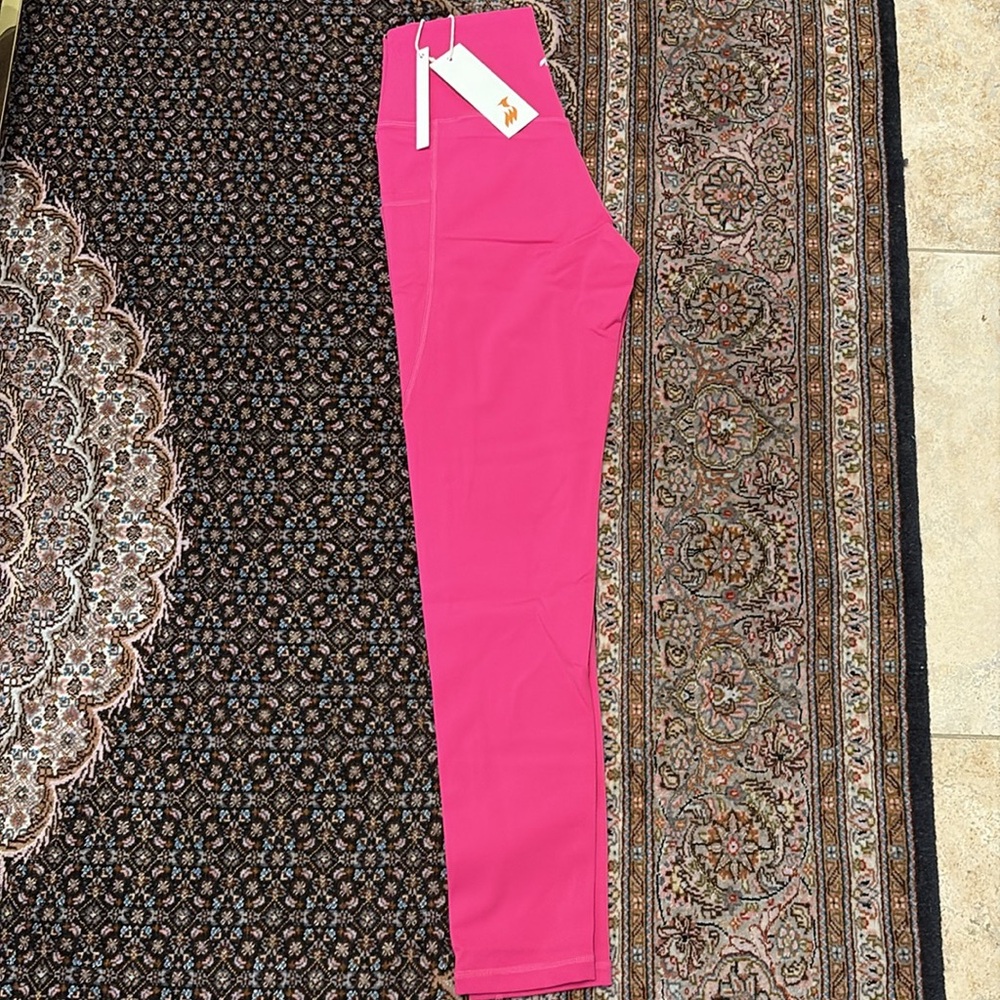 Pink Leggings with Logo